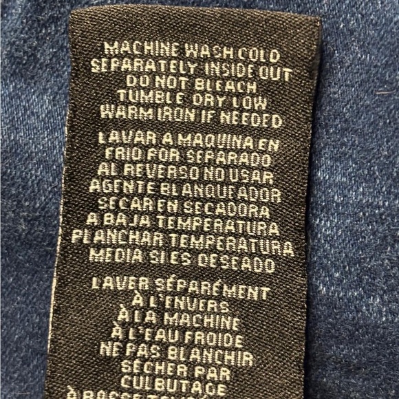 California Vintage Skinny Distressed Jeans Size 36 Stretch - Picture 5 of 5